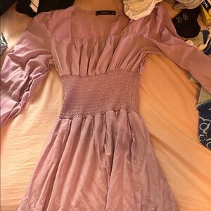 Forever 21 Lavender Long Sleeve Dress